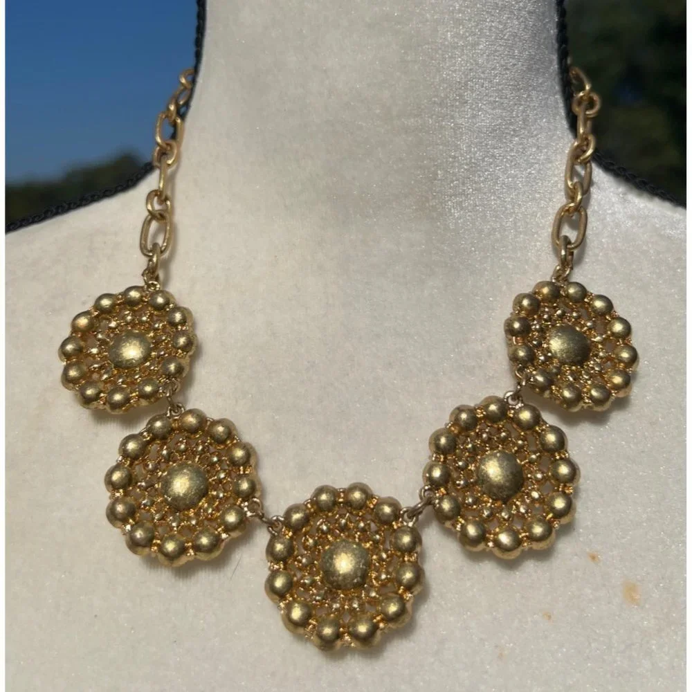 J. Crew Statement Crystal Necklace -- 18